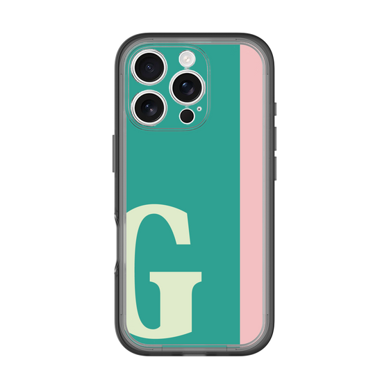 Slim Protection Premium Case［ オリジナル - initial color line - G green ］