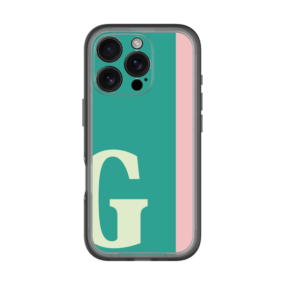 Slim Protection Premium Case［ オリジナル - initial color line - G green ］