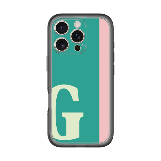 Slim Protection Premium Case［ オリジナル - initial color line - G green ］