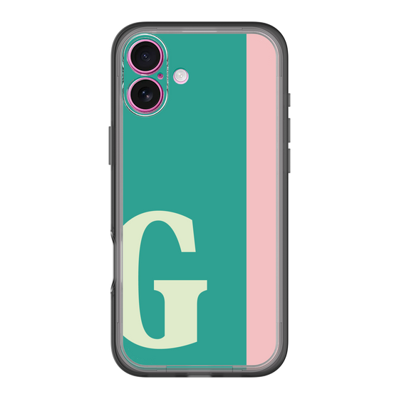 Slim Protection Premium Case［ オリジナル - initial color line - G green ］