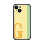 Slim Protection Premium Case［ オリジナル - initial color line - G yellow ］