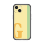 Slim Protection Premium Case［ オリジナル - initial color line - G yellow ］