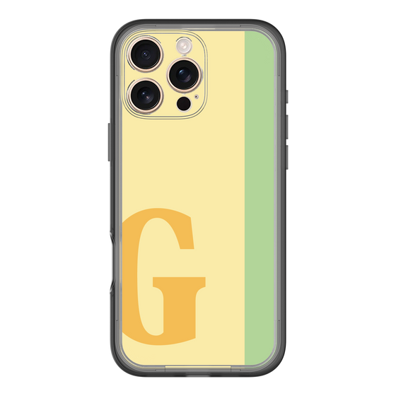 Slim Protection Premium Case［ オリジナル - initial color line - G yellow ］