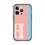 Slim Protection Premium Case［ オリジナル - initial color line - H pink ］