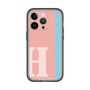 Slim Protection Premium Case［ オリジナル - initial color line - H pink ］