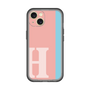 Slim Protection Premium Case［ オリジナル - initial color line - H pink ］