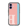 Slim Protection Premium Case［ オリジナル - initial color line - H pink ］