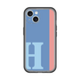 Slim Protection Premium Case［ オリジナル - initial color line - H blue ］