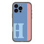 Slim Protection Premium Case［ オリジナル - initial color line - H blue ］