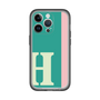 Slim Protection Premium Case［ オリジナル - initial color line - H green ］