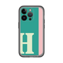 Slim Protection Premium Case［ オリジナル - initial color line - H green ］