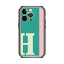 Slim Protection Premium Case［ オリジナル - initial color line - H green ］