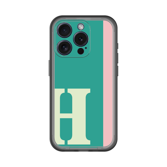 Slim Protection Premium Case［ オリジナル - initial color line - H green ］