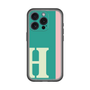 Slim Protection Premium Case［ オリジナル - initial color line - H green ］