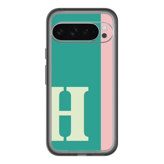 Slim Protection Premium Case［ オリジナル - initial color line - H green ］