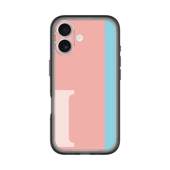 Slim Protection Premium Case［ オリジナル - initial color line - I pink ］