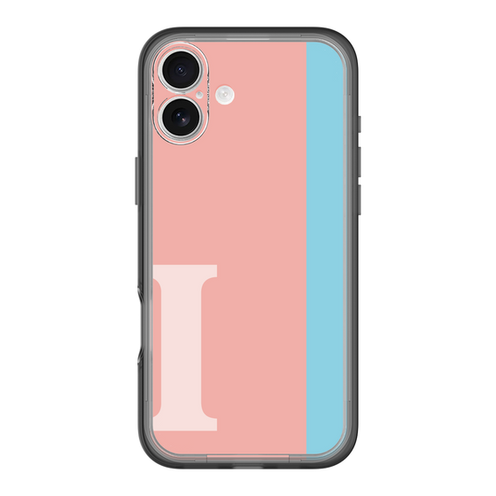 Slim Protection Premium Case［ オリジナル - initial color line - I pink ］