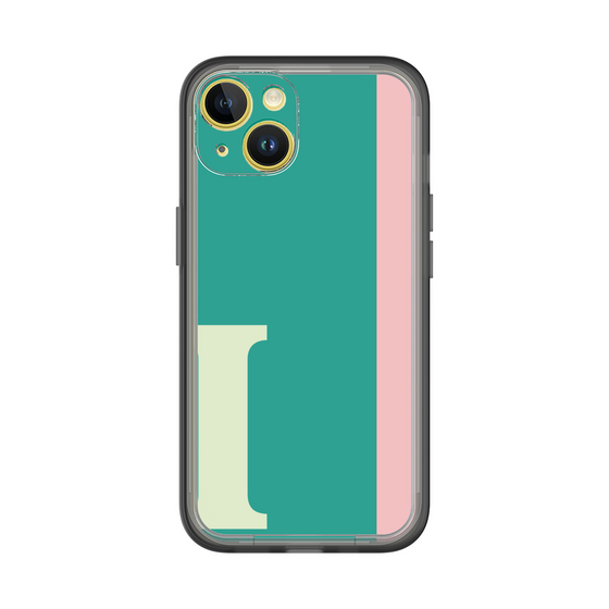Slim Protection Premium Case［ オリジナル - initial color line - I green ］
