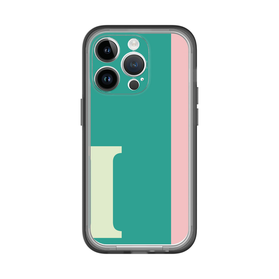 Slim Protection Premium Case［ オリジナル - initial color line - I green ］