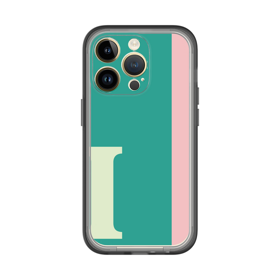 Slim Protection Premium Case［ オリジナル - initial color line - I green ］