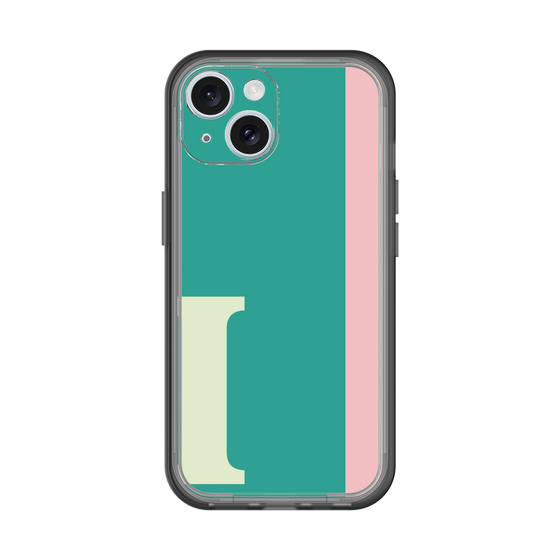 Slim Protection Premium Case［ オリジナル - initial color line - I green ］