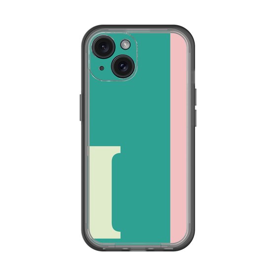 Slim Protection Premium Case［ オリジナル - initial color line - I green ］