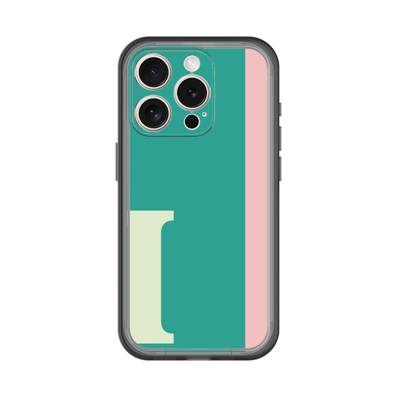 Slim Protection Premium Case［ オリジナル - initial color line - I green ］