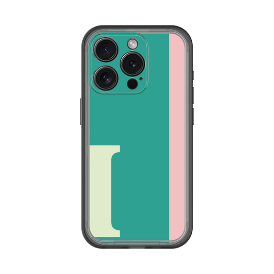Slim Protection Premium Case［ オリジナル - initial color line - I green ］