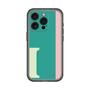 Slim Protection Premium Case［ オリジナル - initial color line - I green ］