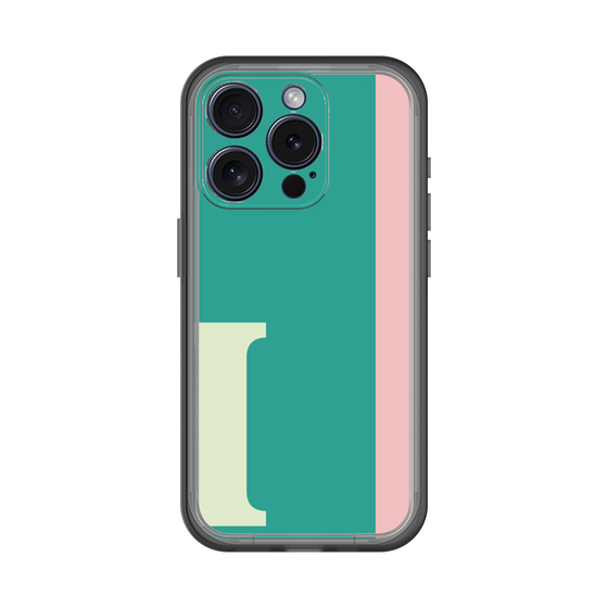Slim Protection Premium Case［ オリジナル - initial color line - I green ］