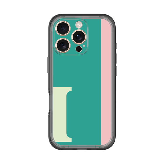 Slim Protection Premium Case［ オリジナル - initial color line - I green ］