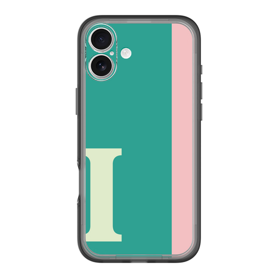 Slim Protection Premium Case［ オリジナル - initial color line - I green ］
