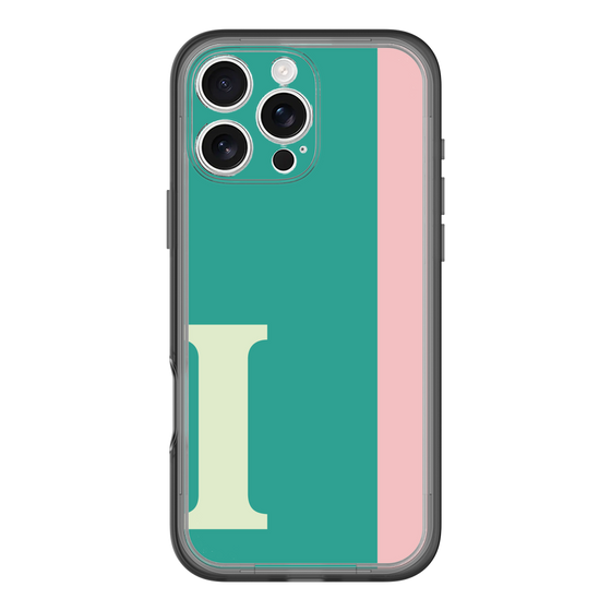 Slim Protection Premium Case［ オリジナル - initial color line - I green ］