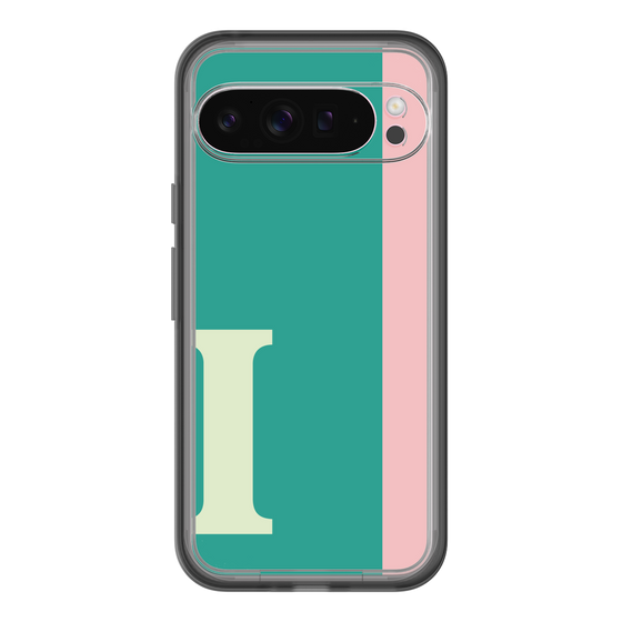 Slim Protection Premium Case［ オリジナル - initial color line - I green ］
