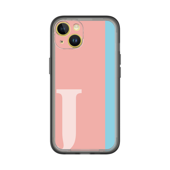 Slim Protection Premium Case［ オリジナル - initial color line - J pink ］