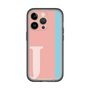 Slim Protection Premium Case［ オリジナル - initial color line - J pink ］