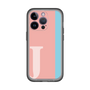 Slim Protection Premium Case［ オリジナル - initial color line - J pink ］