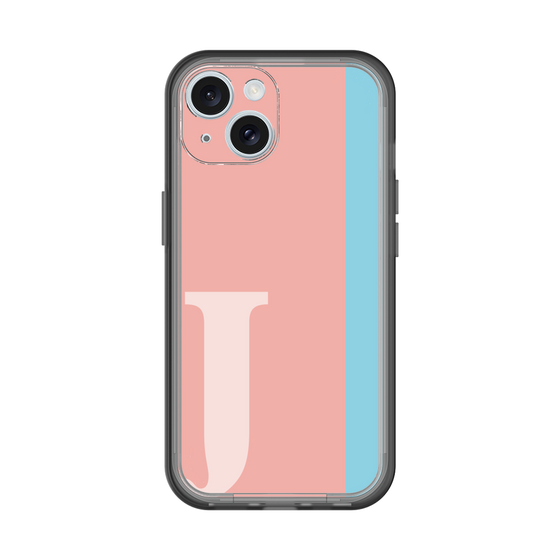 Slim Protection Premium Case［ オリジナル - initial color line - J pink ］