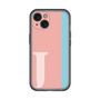 Slim Protection Premium Case［ オリジナル - initial color line - J pink ］