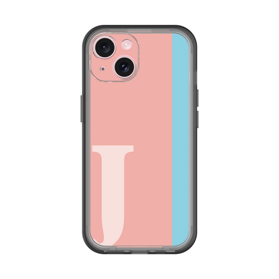 Slim Protection Premium Case［ オリジナル - initial color line - J pink ］