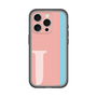 Slim Protection Premium Case［ オリジナル - initial color line - J pink ］