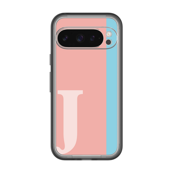 Slim Protection Premium Case［ オリジナル - initial color line - J pink ］