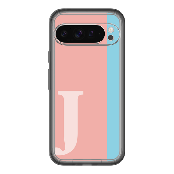 Slim Protection Premium Case［ オリジナル - initial color line - J pink ］