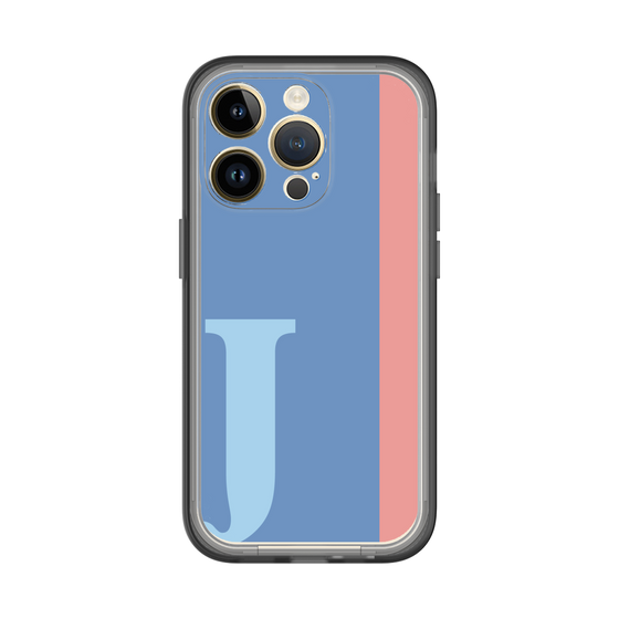 Slim Protection Premium Case［ オリジナル - initial color line - J blue ］
