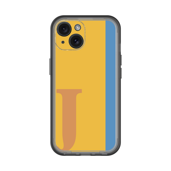 Slim Protection Premium Case［ オリジナル - initial color line - J orange ］