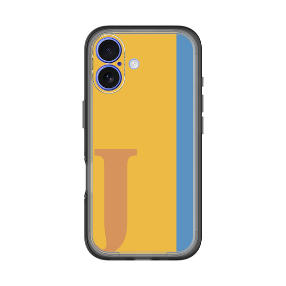 Slim Protection Premium Case［ オリジナル - initial color line - J orange ］