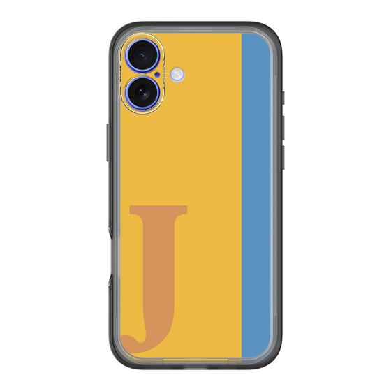 Slim Protection Premium Case［ オリジナル - initial color line - J orange ］