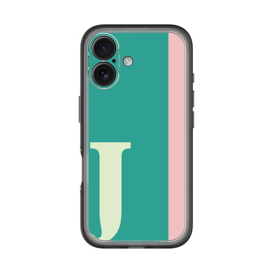 Slim Protection Premium Case［ オリジナル - initial color line - J green ］