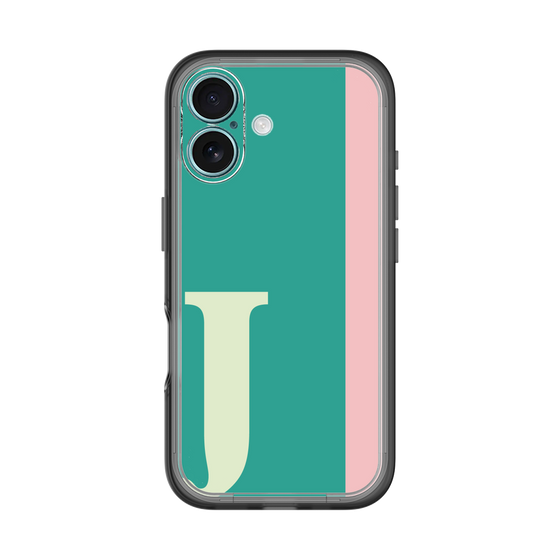 Slim Protection Premium Case［ オリジナル - initial color line - J green ］
