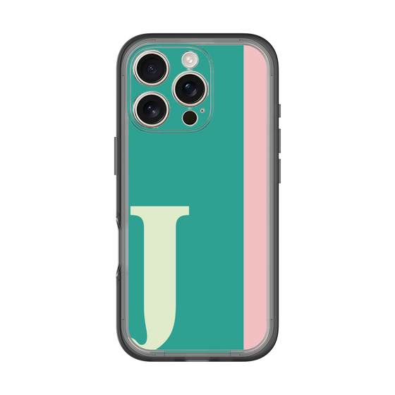Slim Protection Premium Case［ オリジナル - initial color line - J green ］